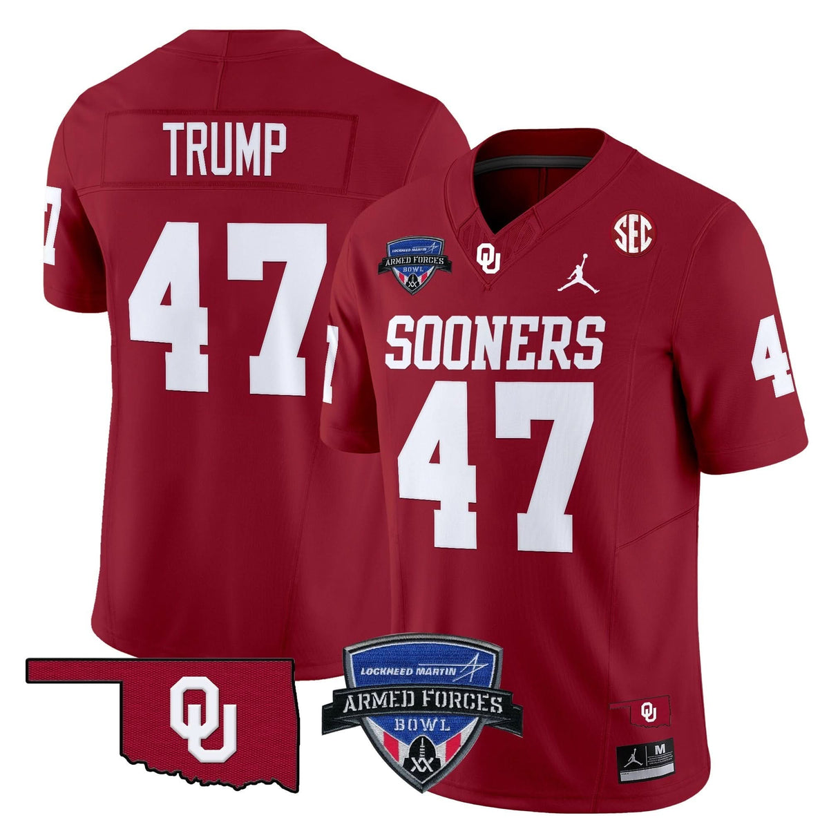 OS 2025 Armed Forces Bowl Patch Vapor Limited Jersey