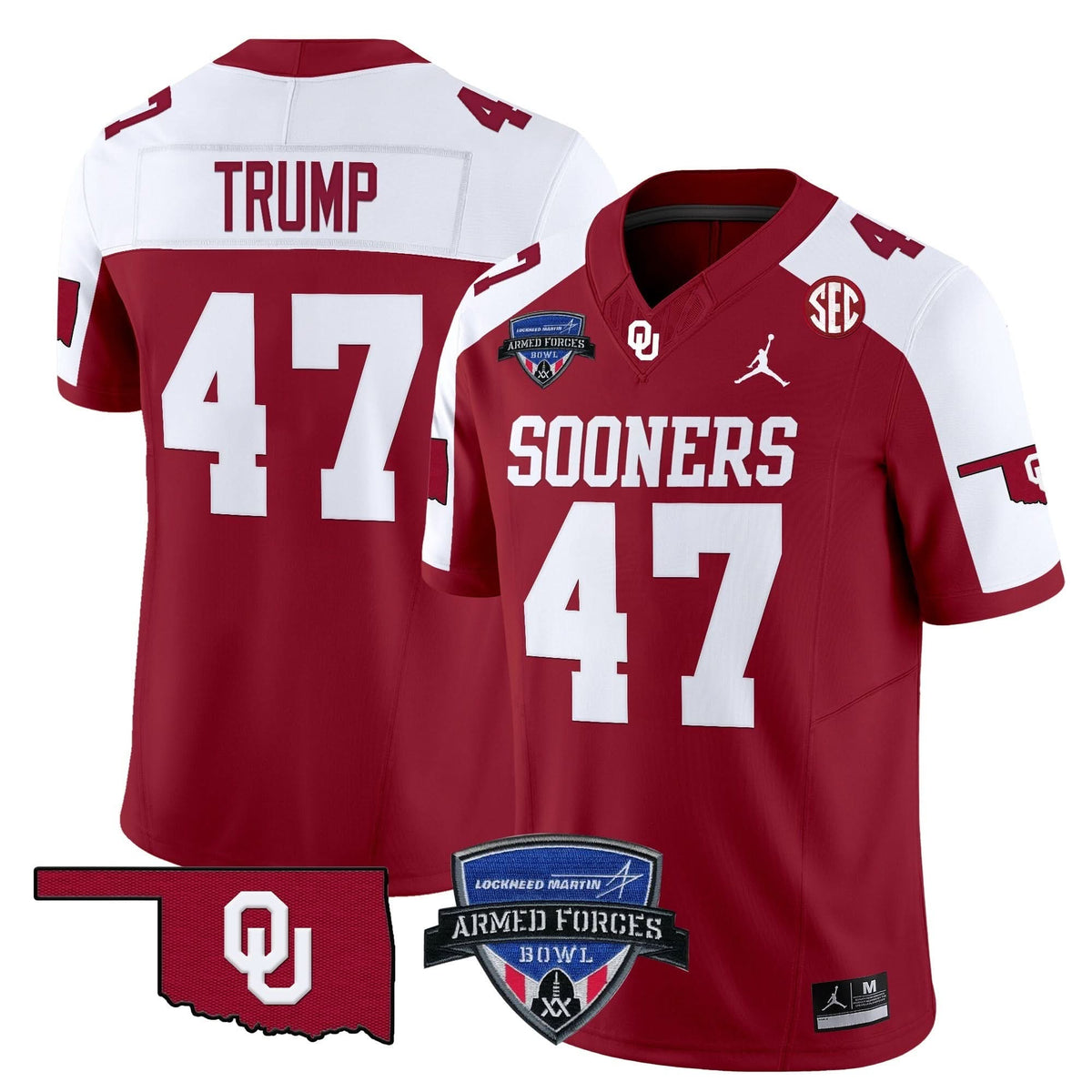 OS 2025 Armed Forces Bowl Patch Vapor Limited Jersey