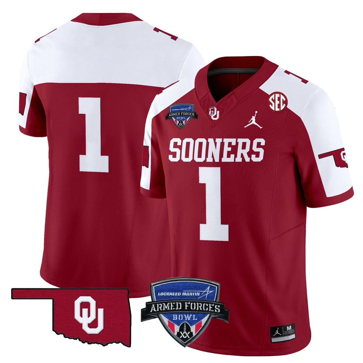 OS 2025 Armed Forces Bowl Patch Vapor Limited Jersey