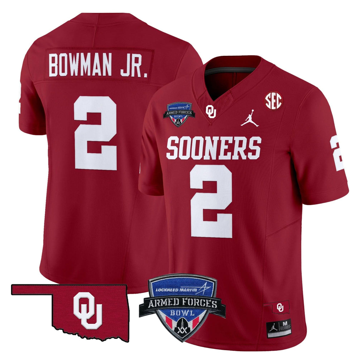 OS 2025 Armed Forces Bowl Patch Vapor Limited Jersey