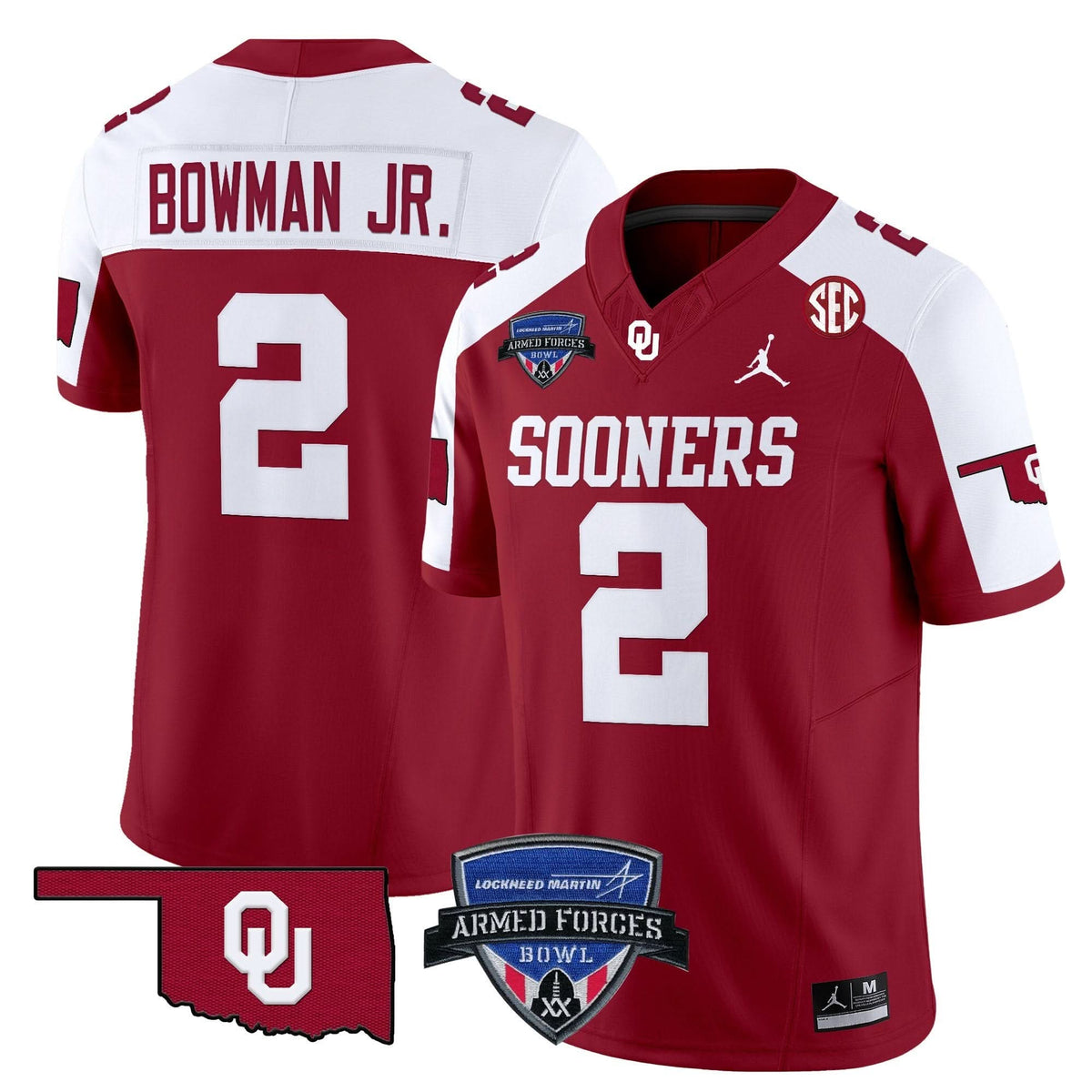 OS 2025 Armed Forces Bowl Patch Vapor Limited Jersey