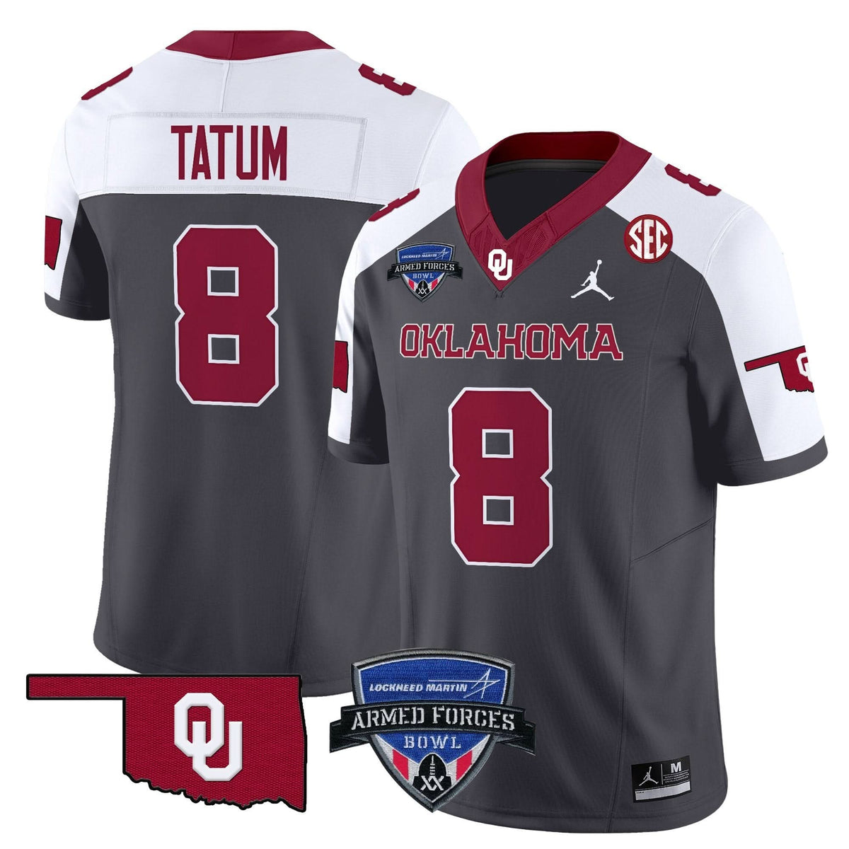 OS 2025 Armed Forces Bowl Patch Vapor Limited Jersey