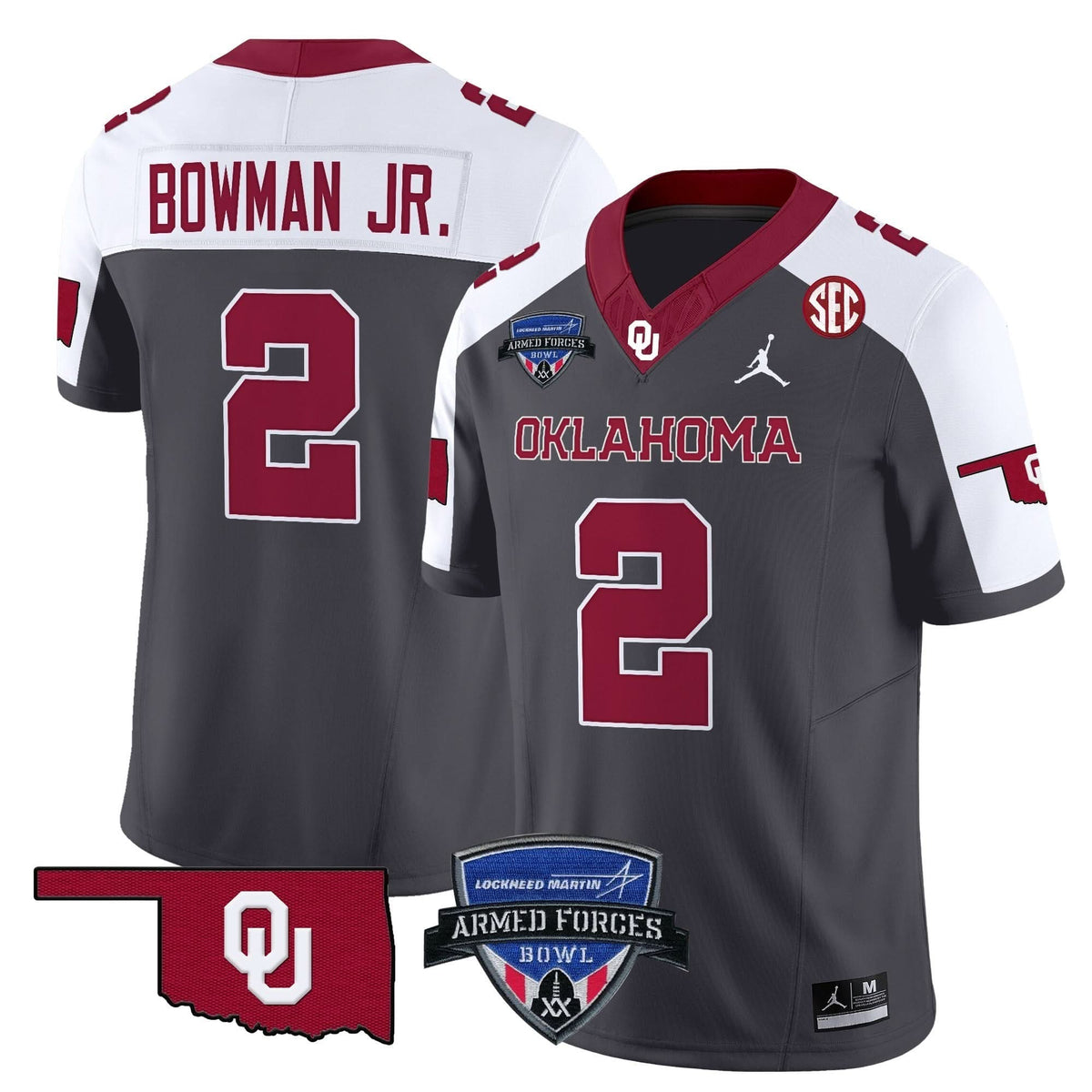 OS 2025 Armed Forces Bowl Patch Vapor Limited Jersey