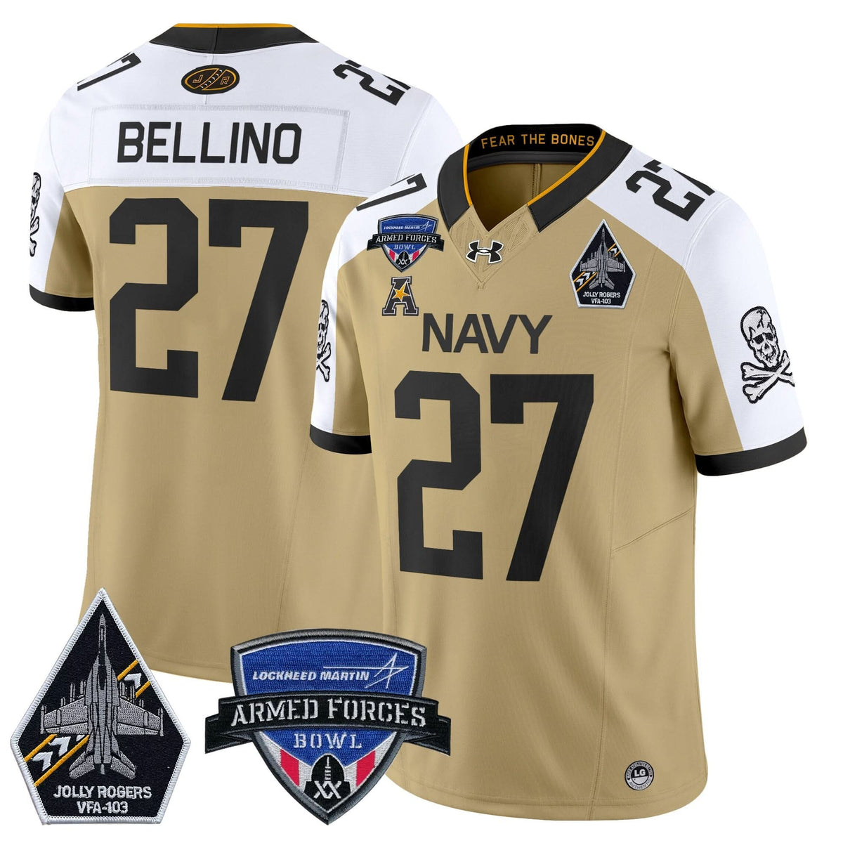 NM 2025 Armed Forces Bowl Patch Vapor Limited Jersey