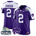 Kansas State Wildcats 2025 Rate Bowl Patch Vapor Limited Jersey