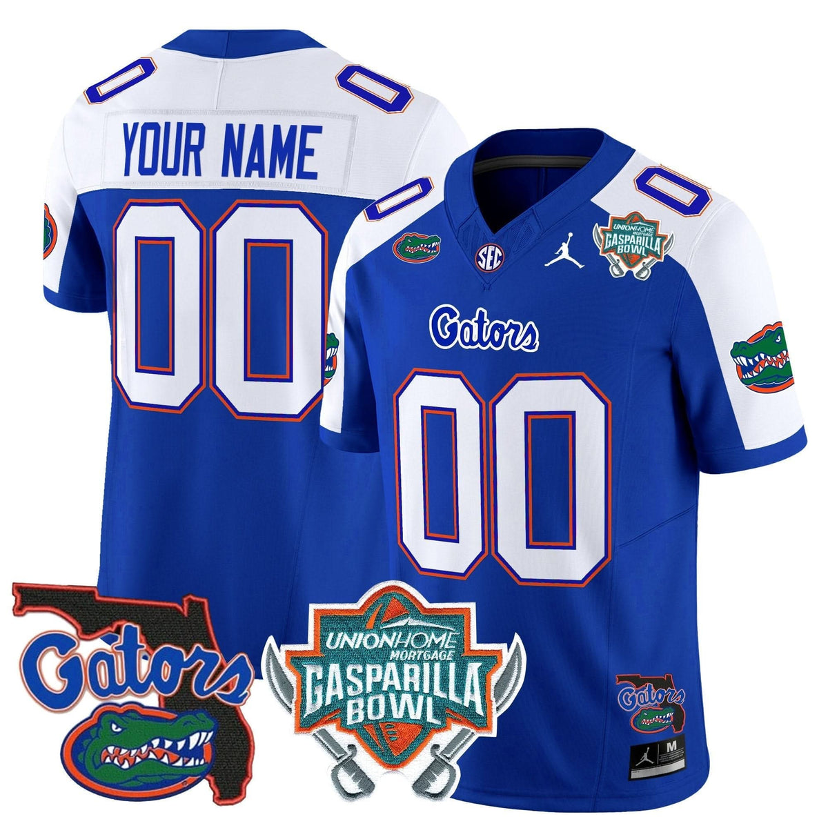 FG 2025 Gasparilla Bowl Patch Vapor Limited Custom Jersey