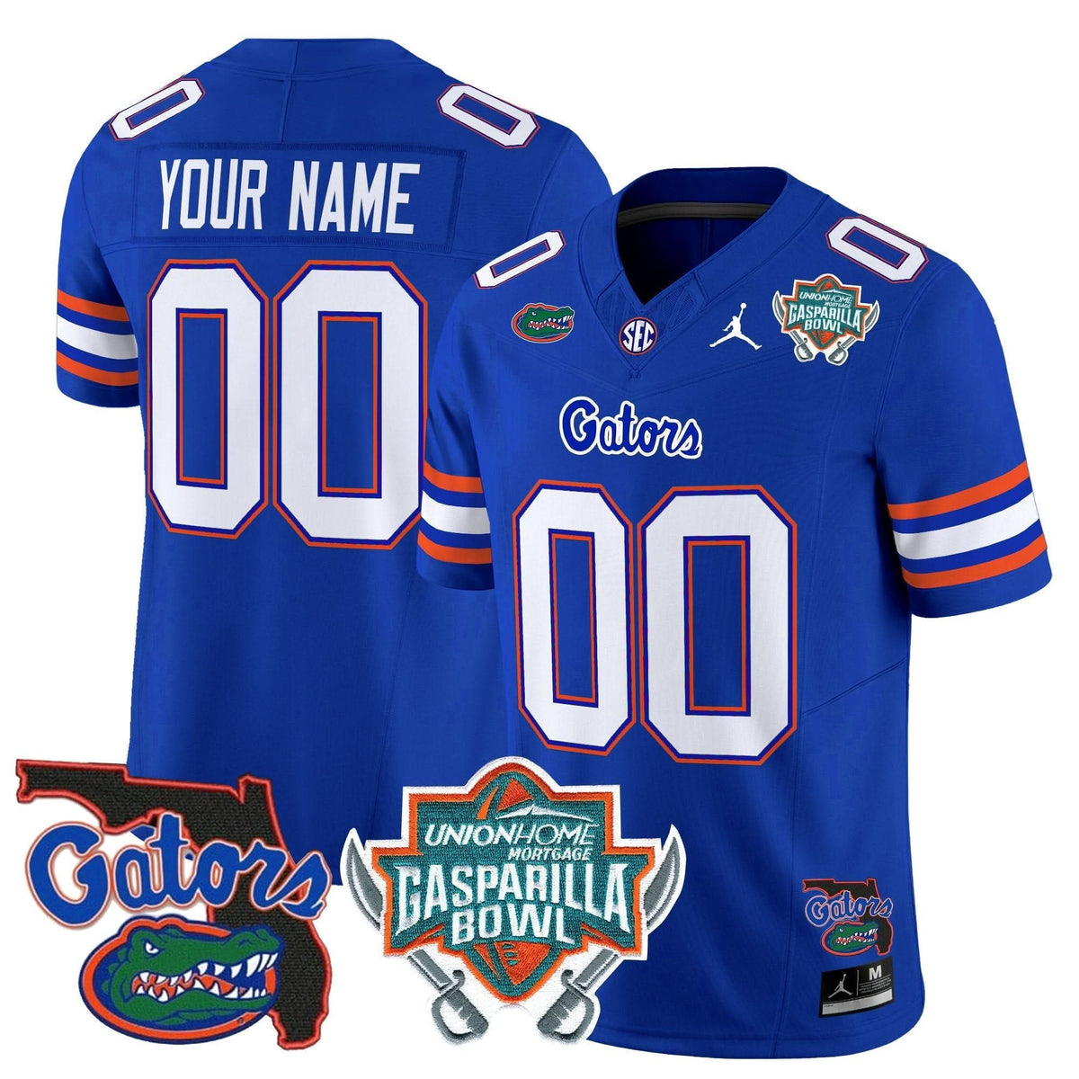 FG 2025 Gasparilla Bowl Patch Vapor Limited Custom Jersey