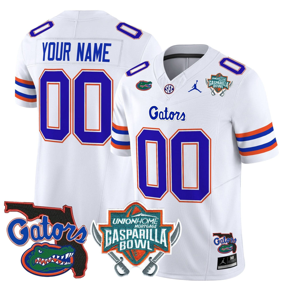 FG 2025 Gasparilla Bowl Patch Vapor Limited Custom Jersey