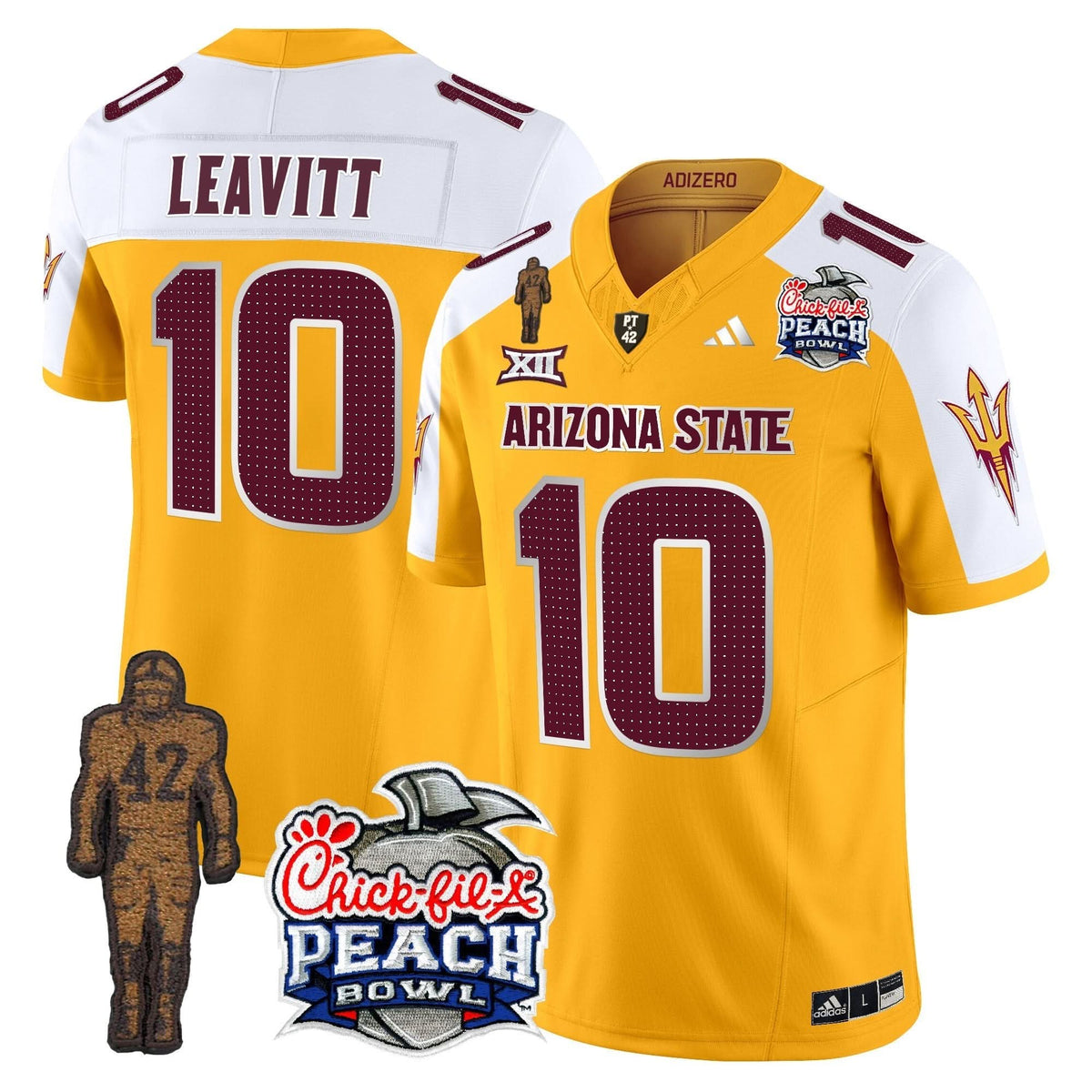 SD Pat Tillman & Peach Bowl Patch Vapor Limited Jersey V2