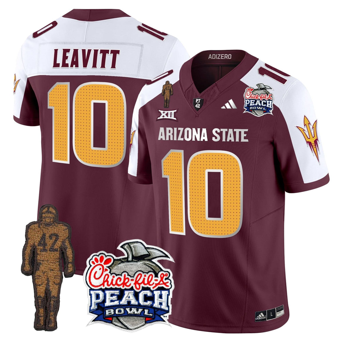 SD Pat Tillman & Peach Bowl Patch Vapor Limited Jersey V2