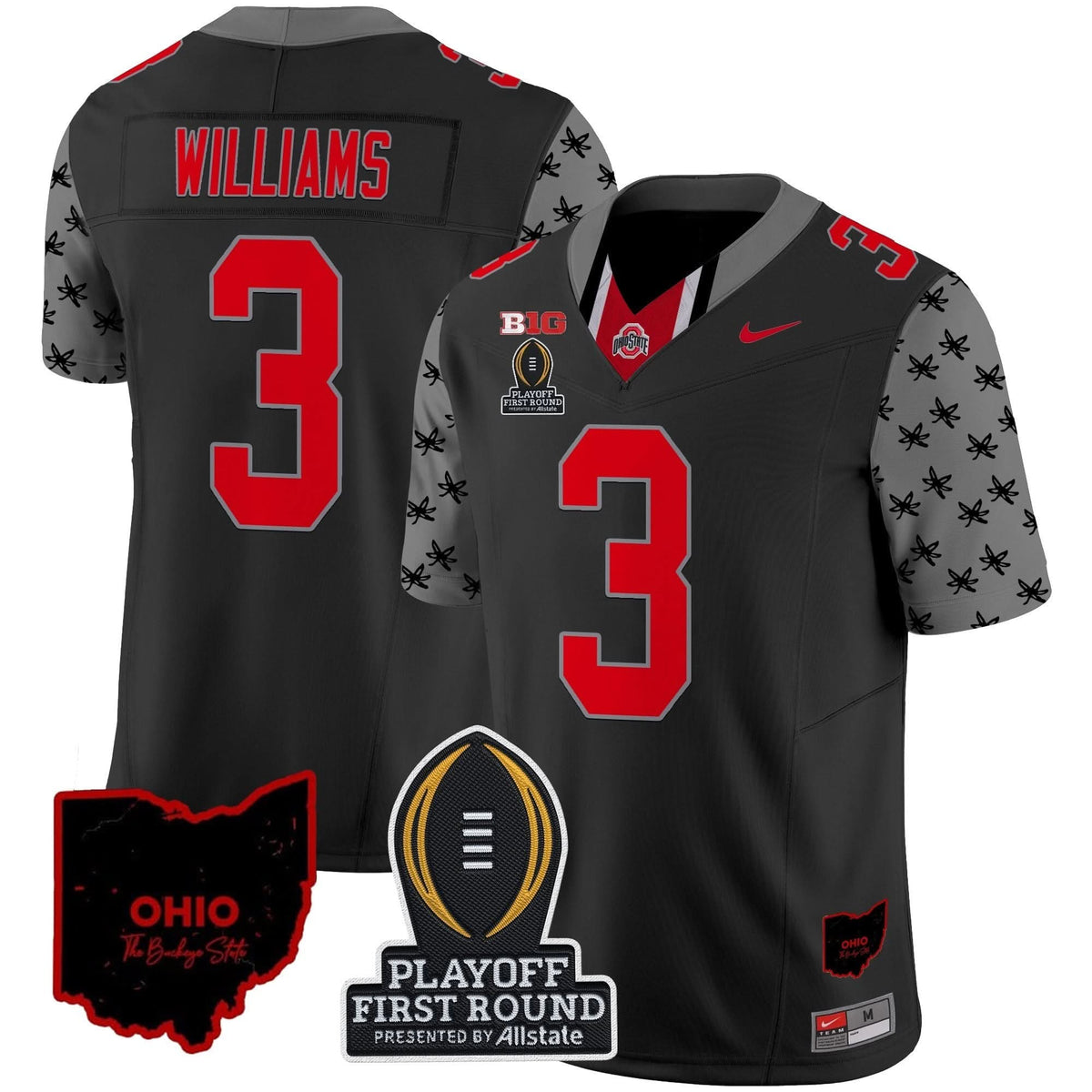 OSB 2024 Playoff First Round Patch Vapor Limited Jersey