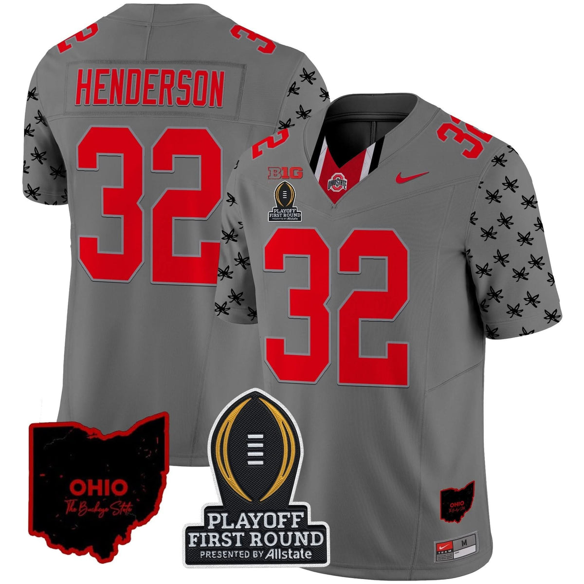 OSB 2024 Playoff First Round Patch Vapor Limited Jersey