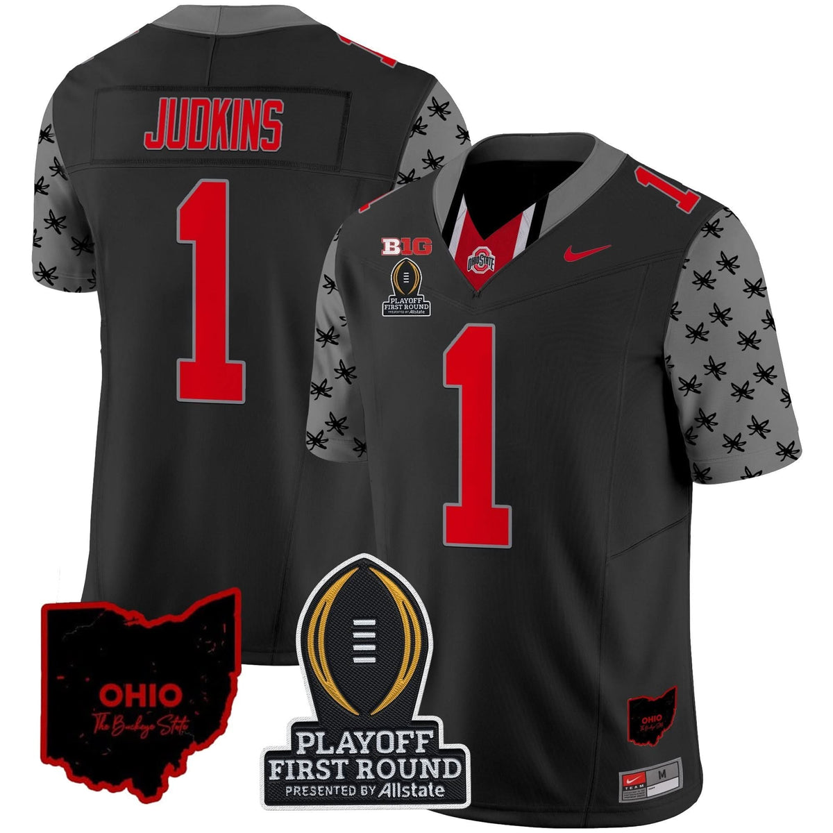 OSB 2024 Playoff First Round Patch Vapor Limited Jersey