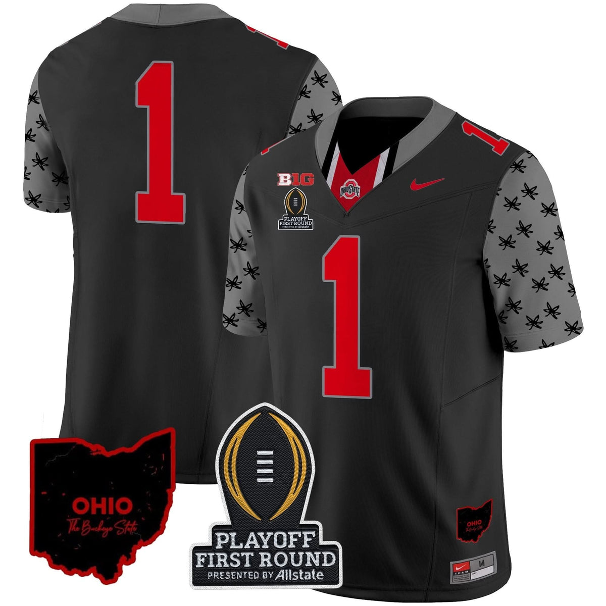 OSB 2024 Playoff First Round Patch Vapor Limited Jersey