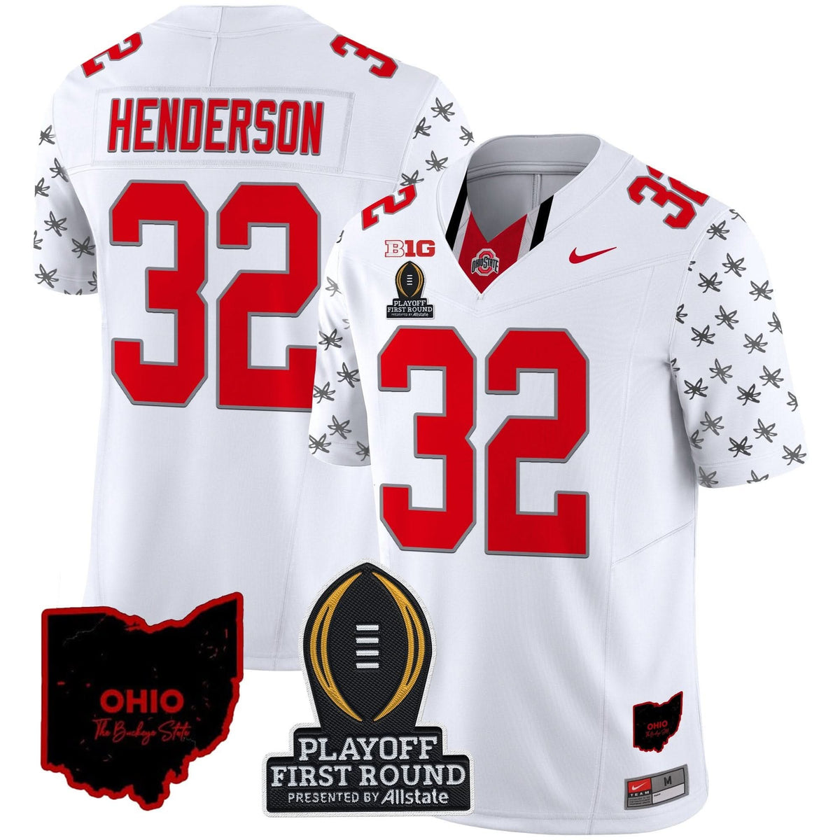 OSB 2024 Playoff First Round Patch Vapor Limited Jersey