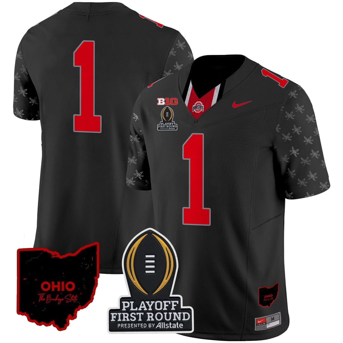 OSB 2024 Playoff First Round Patch Vapor Limited Jersey