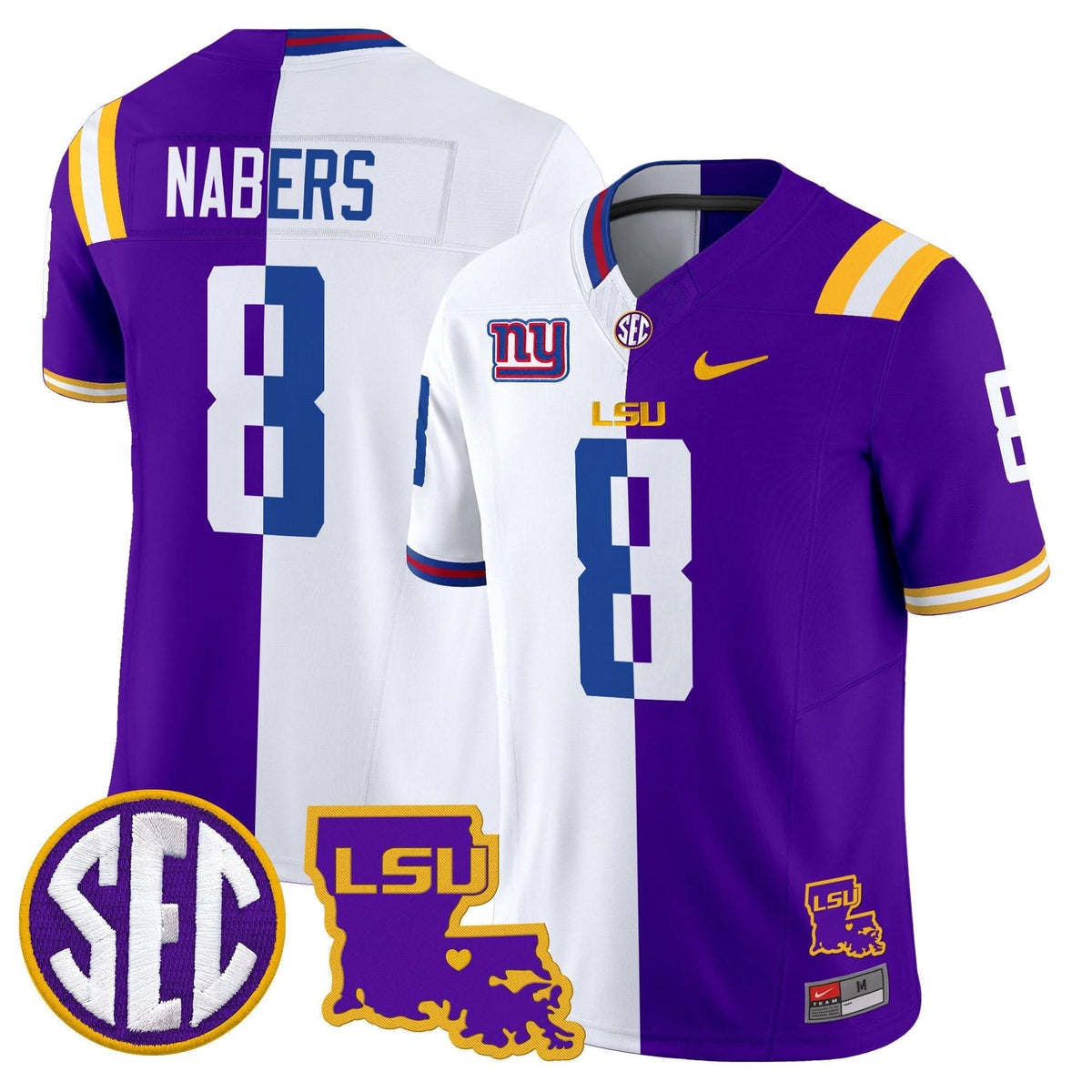 LSU Tiger Split Vapor Limited Jersey