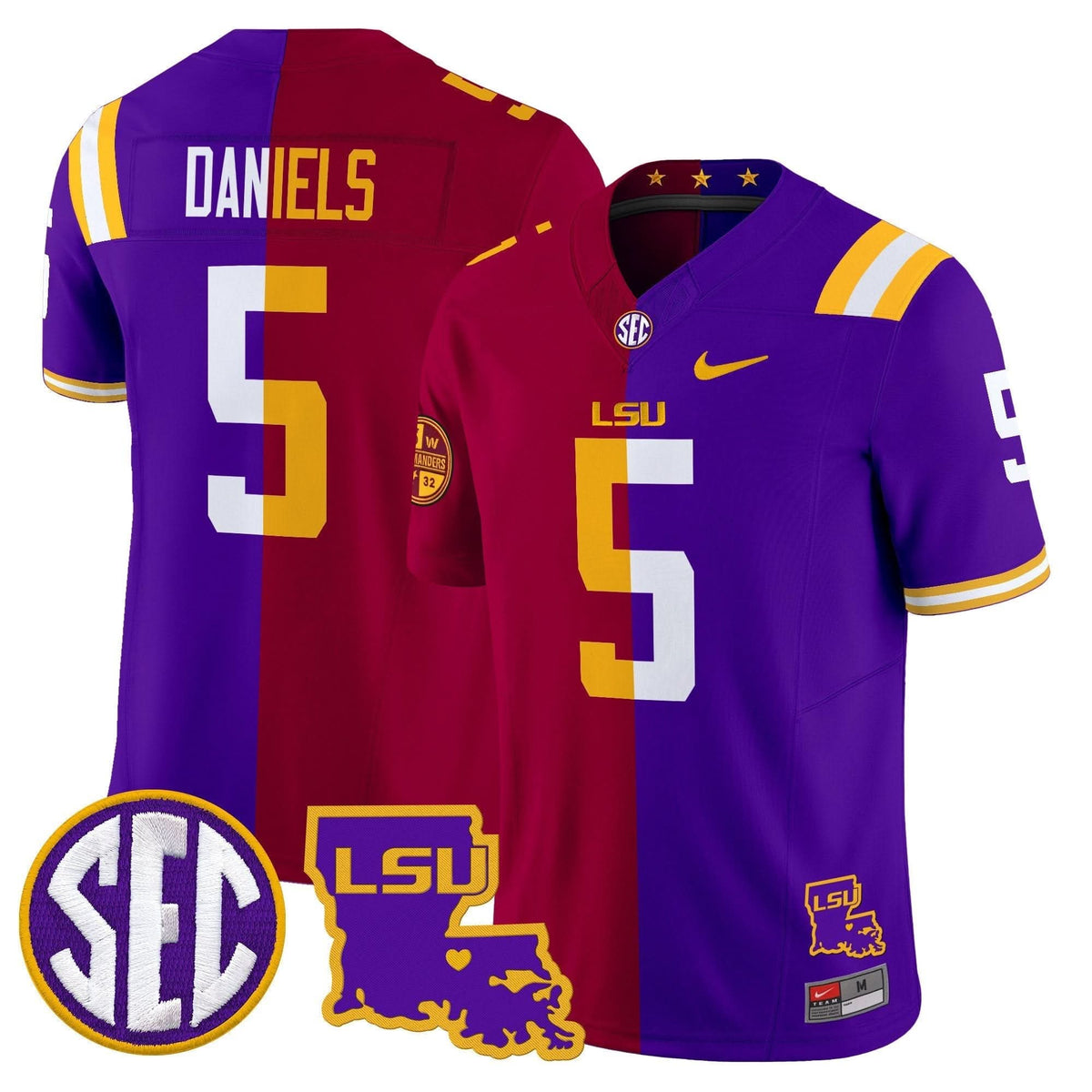 LSU Tiger Split Vapor Limited Jersey