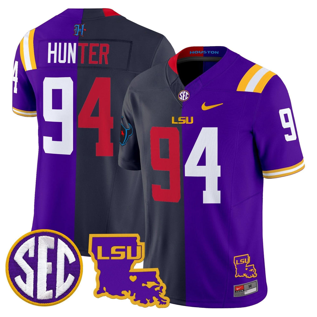 LSU Tiger Split Vapor Limited Jersey