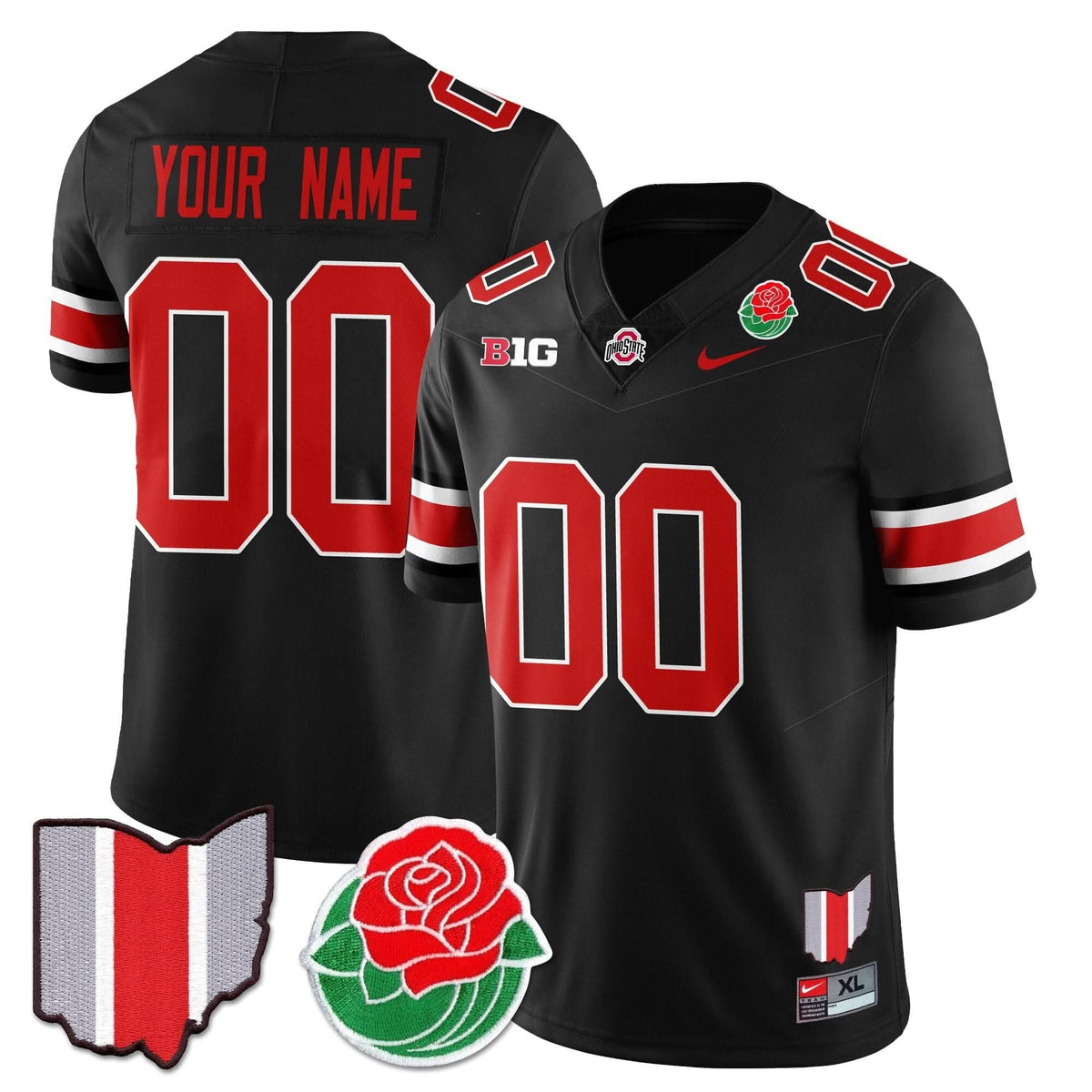 Custom OSB 2024 Rose Bowl Jersey