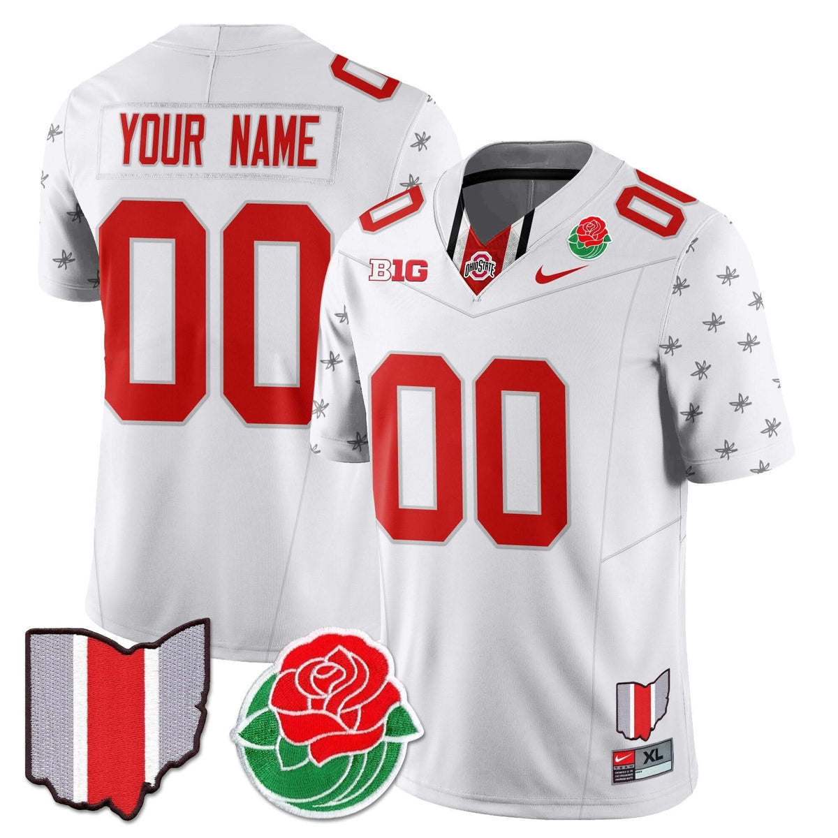 Custom OSB 2024 Rose Bowl Jersey
