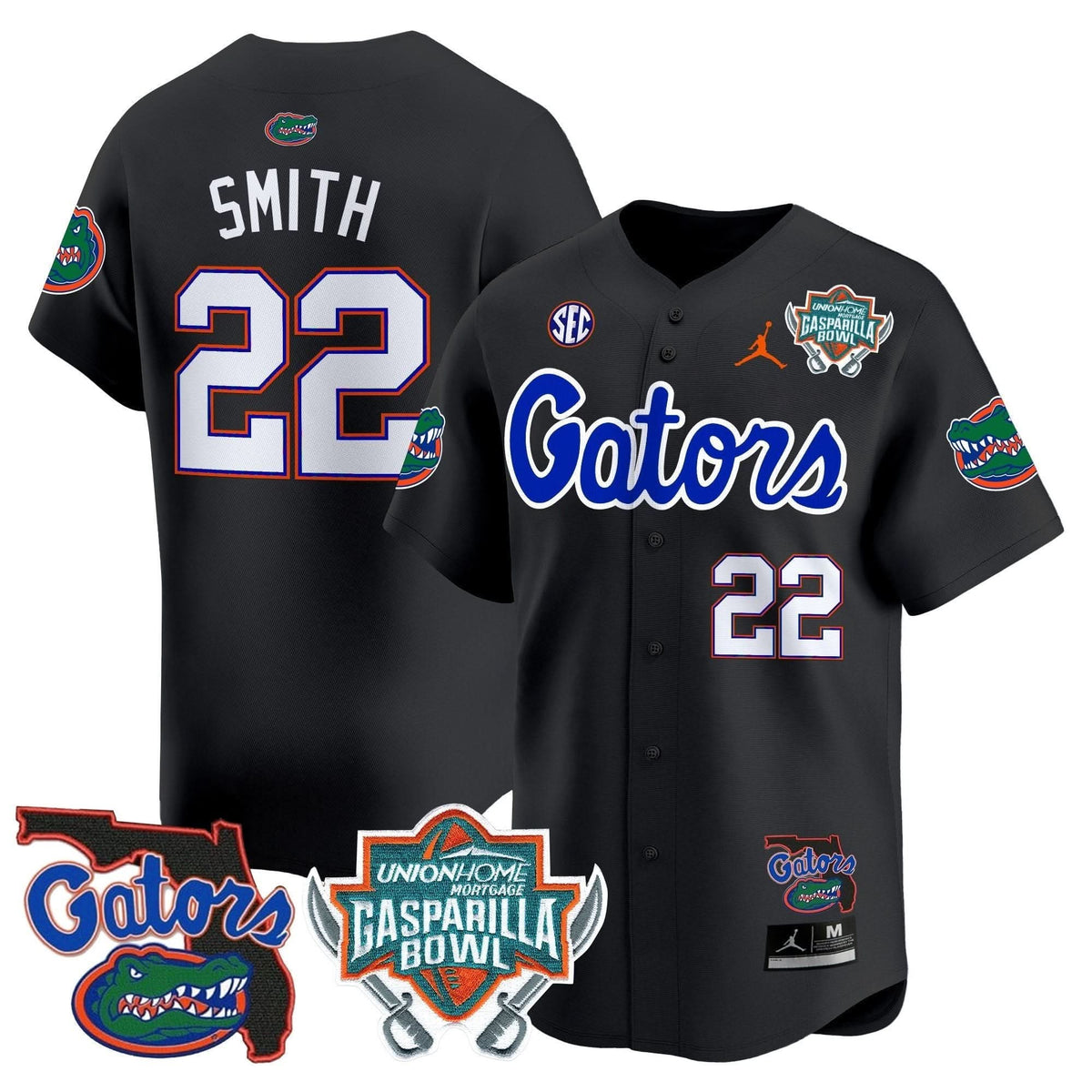 FG 2024 Gasparilla Bowl Patch Vapor Premier Limited Jersey