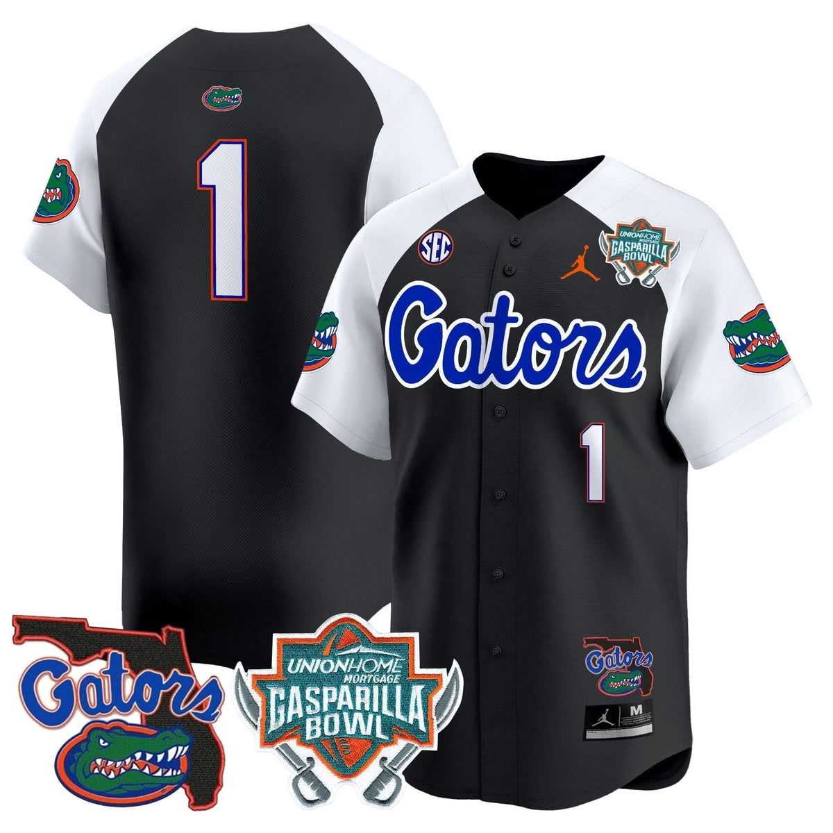 FG 2024 Gasparilla Bowl Patch Vapor Premier Limited Jersey