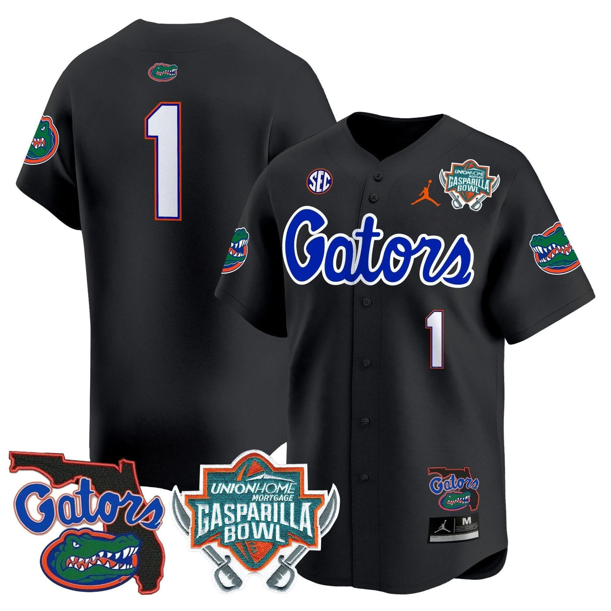 FG 2024 Gasparilla Bowl Patch Vapor Premier Limited Jersey