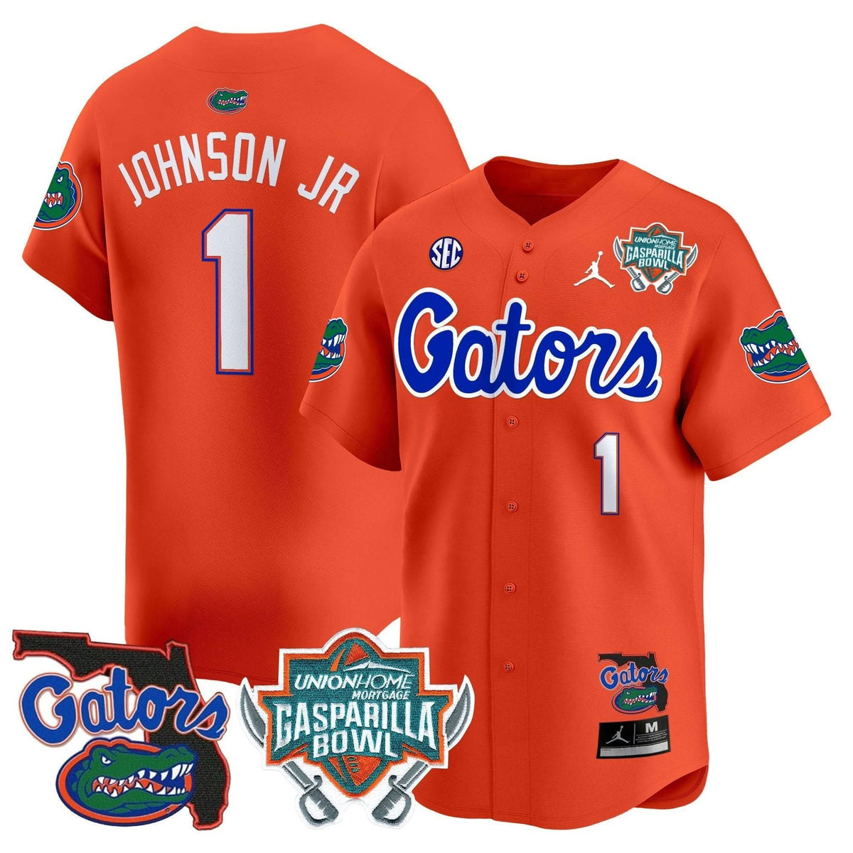 FG 2024 Gasparilla Bowl Patch Vapor Premier Limited Jersey