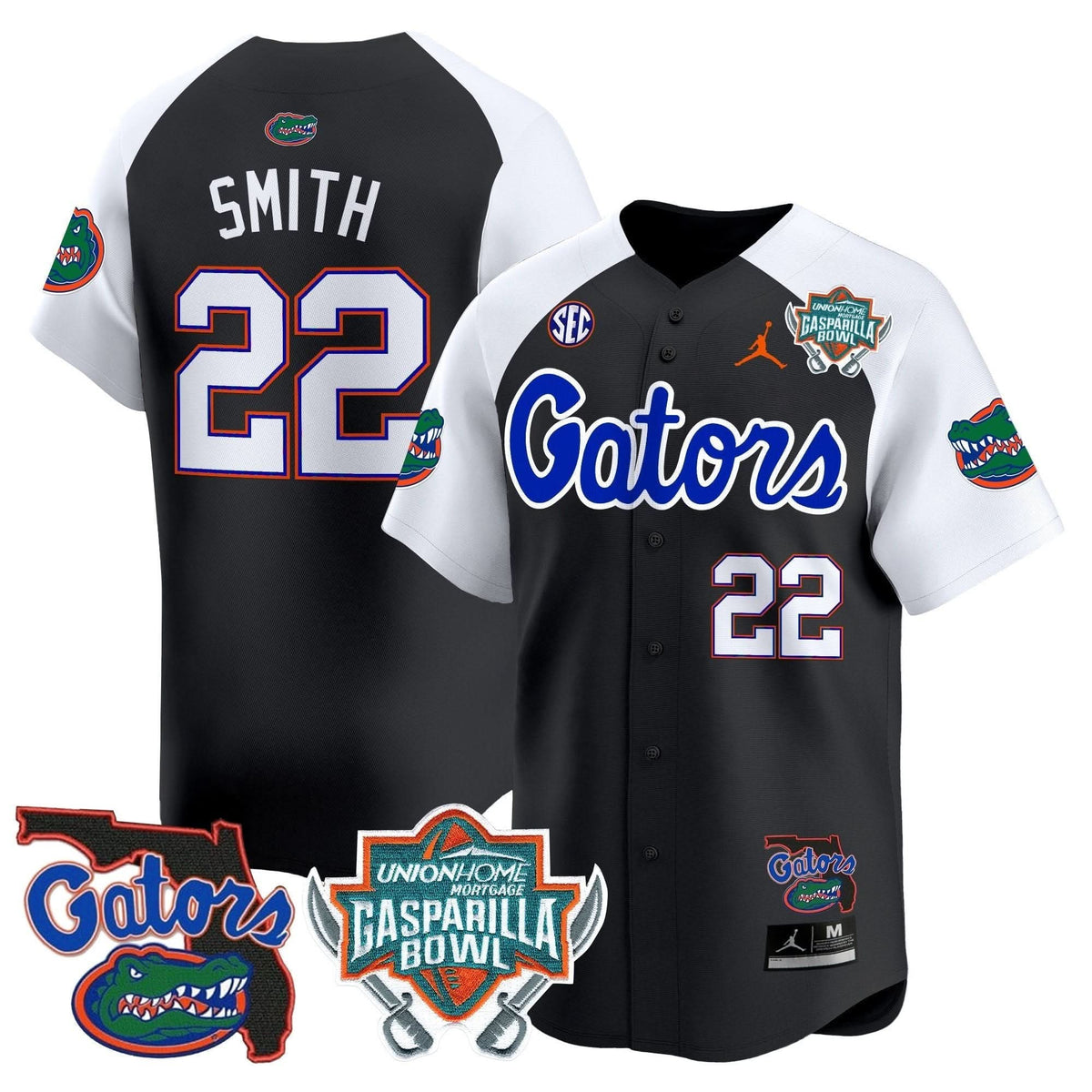 FG 2024 Gasparilla Bowl Patch Vapor Premier Limited Jersey