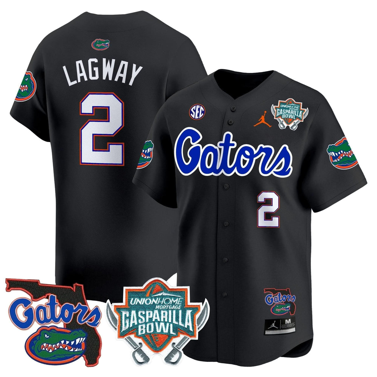 FG 2024 Gasparilla Bowl Patch Vapor Premier Limited Jersey