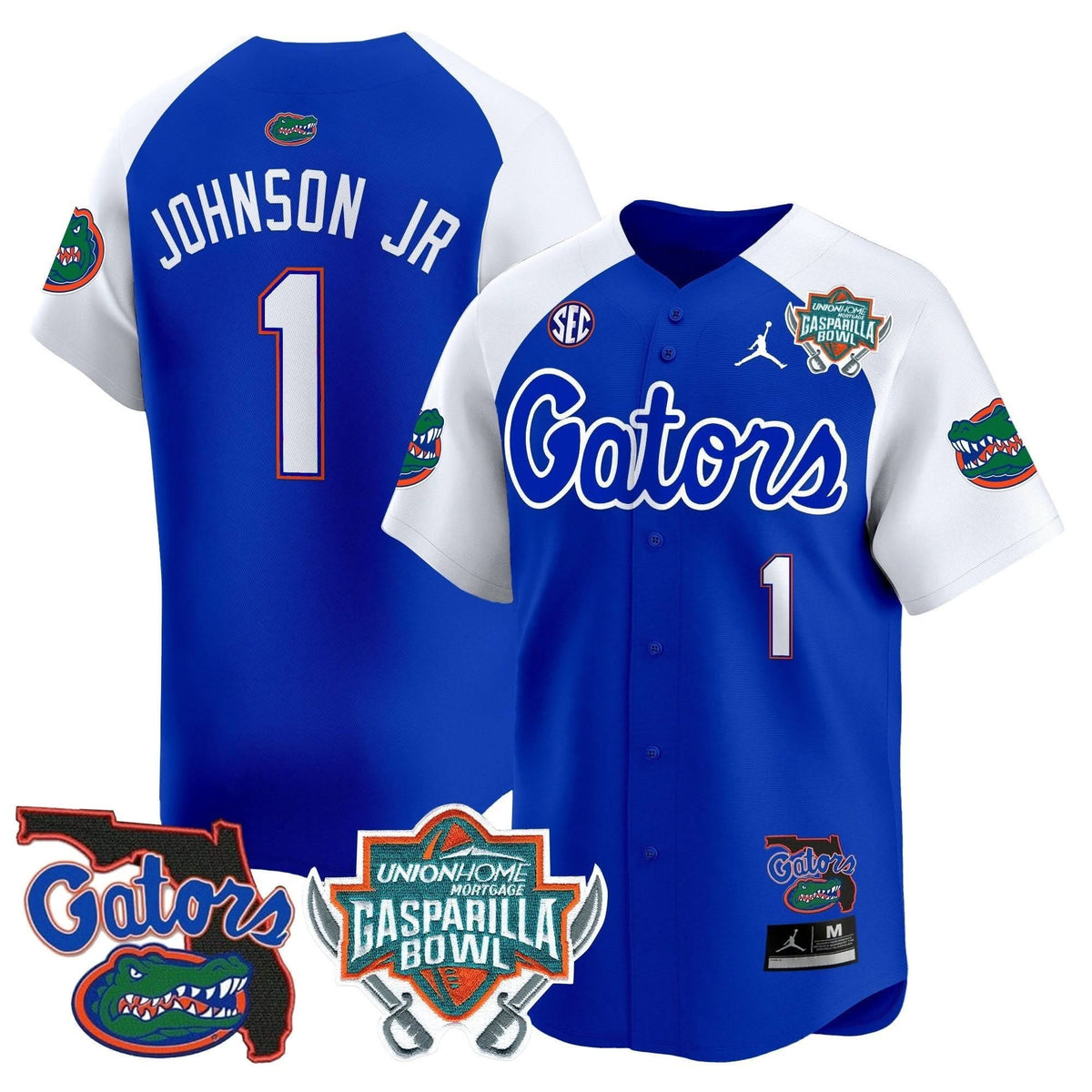 FG 2024 Gasparilla Bowl Patch Vapor Premier Limited Jersey