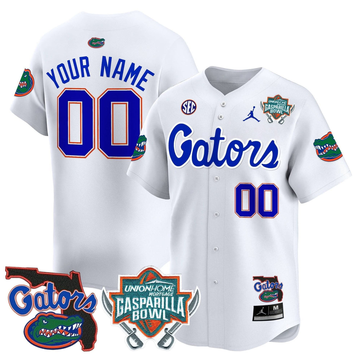 FG 2024 Gasparilla Bowl Patch Vapor Premier Limited Custom Jersey
