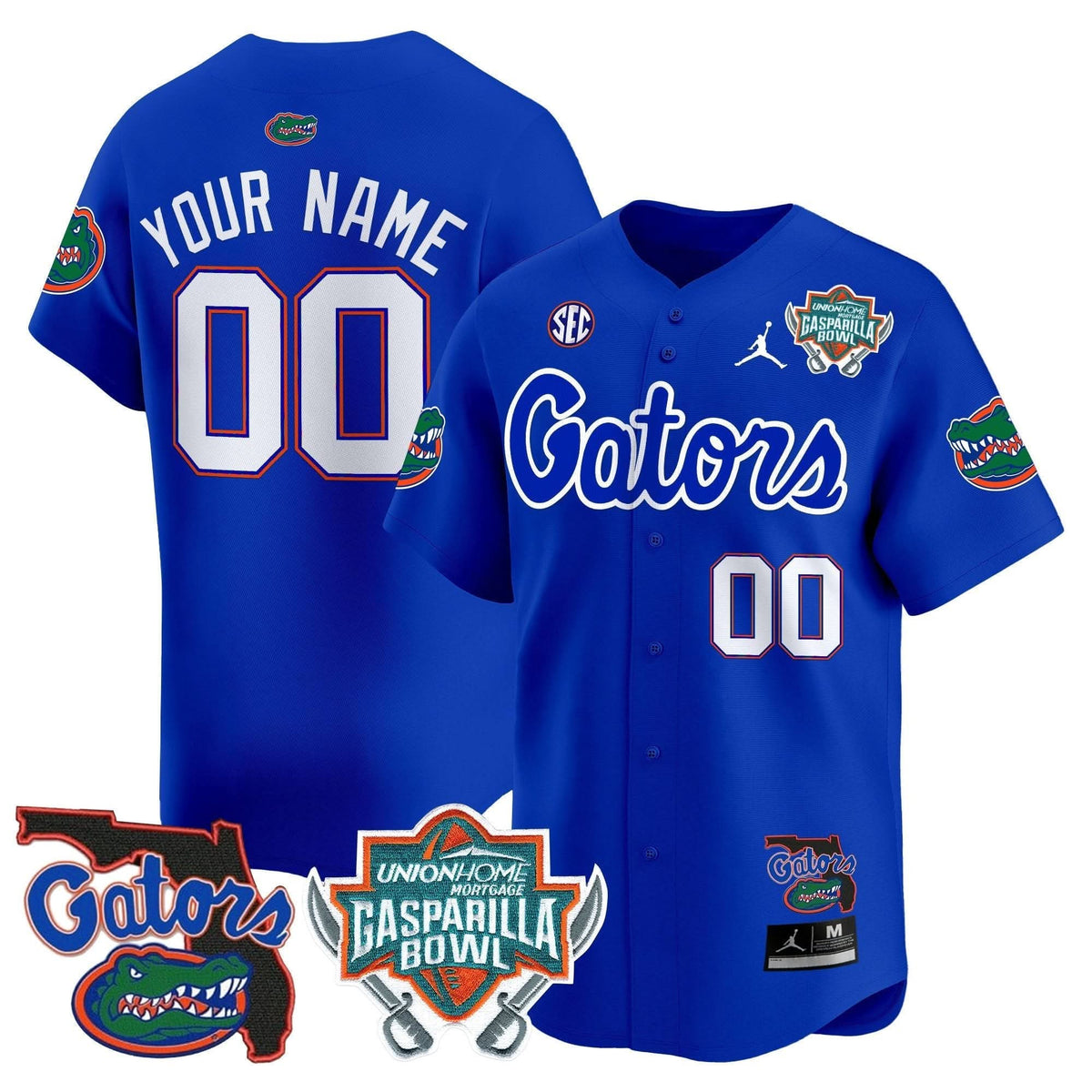 FG 2024 Gasparilla Bowl Patch Vapor Premier Limited Custom Jersey