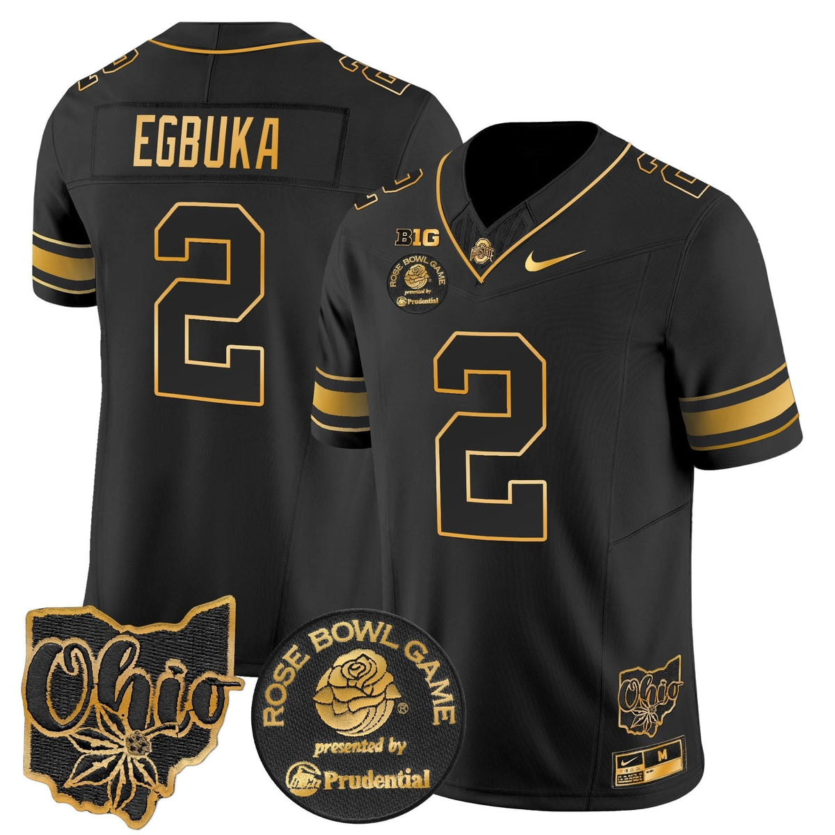 OSB Rose Bowl Gold Vapor Limited Jersey