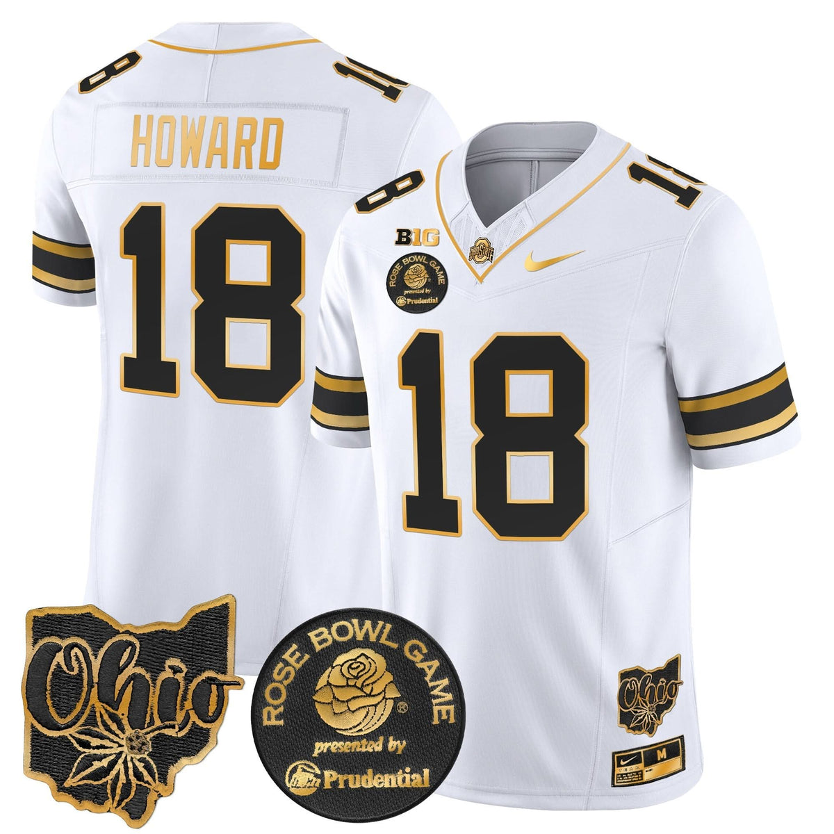 OSB Rose Bowl Gold Vapor Limited Jersey