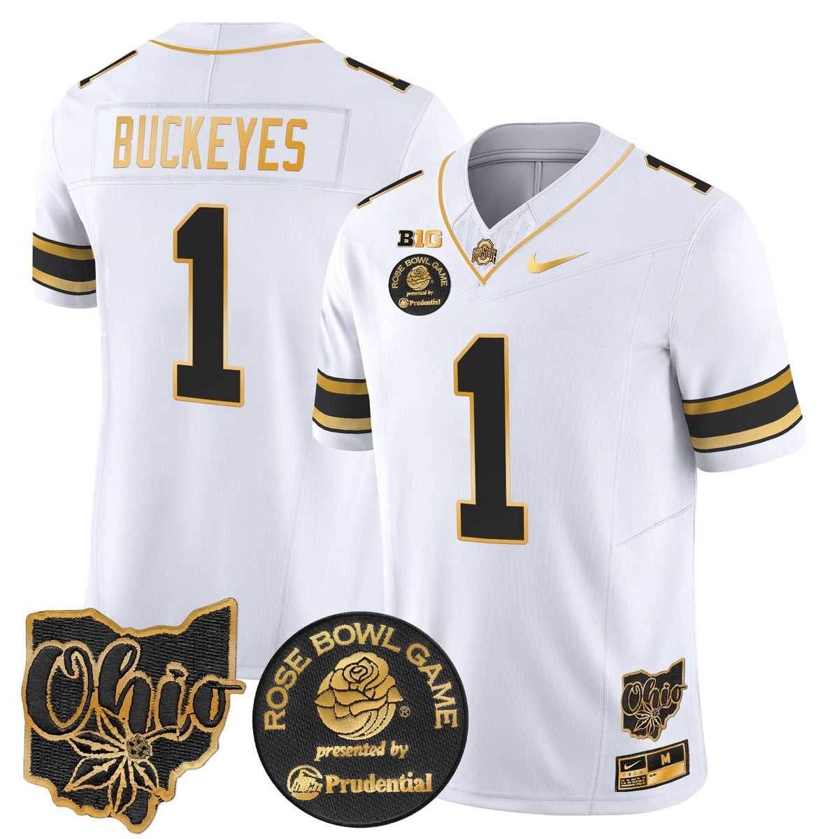 OSB Rose Bowl Gold Vapor Limited Jersey