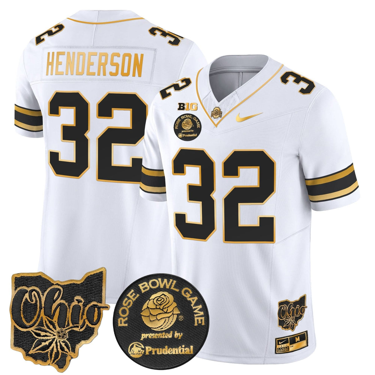 OSB Rose Bowl Gold Vapor Limited Jersey