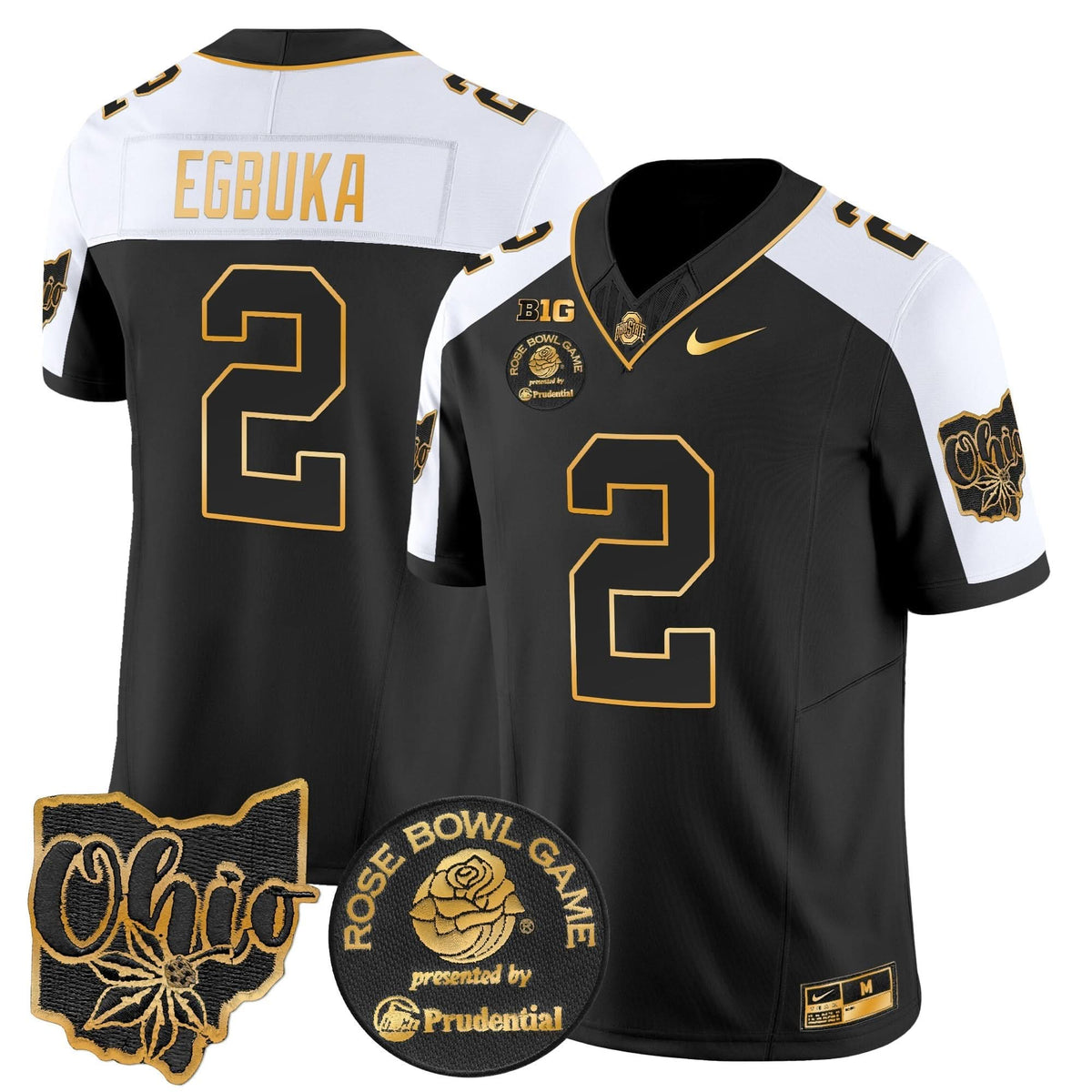 OSB Rose Bowl Gold Vapor Limited Jersey