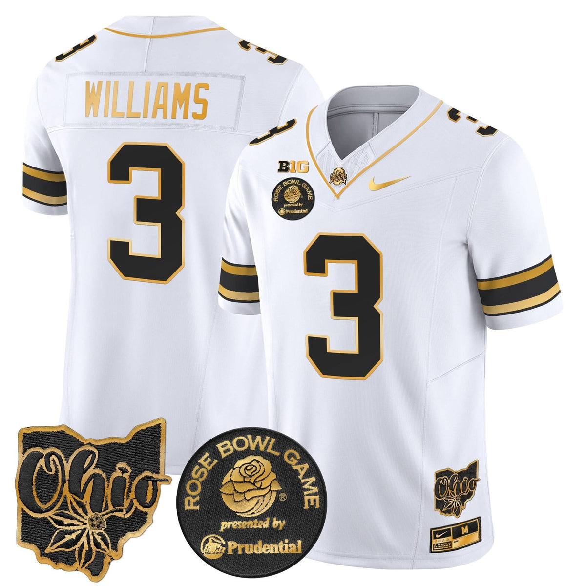 OSB Rose Bowl Gold Vapor Limited Jersey