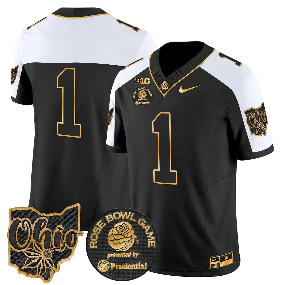 OSB Rose Bowl Gold Vapor Limited Jersey