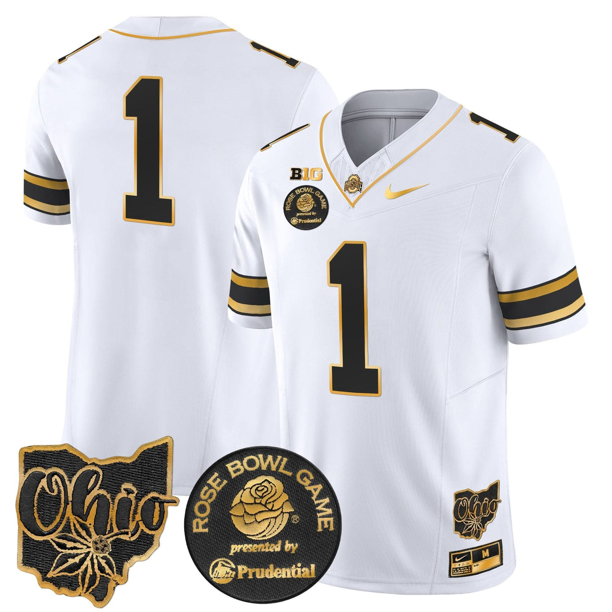 OSB Rose Bowl Gold Vapor Limited Jersey