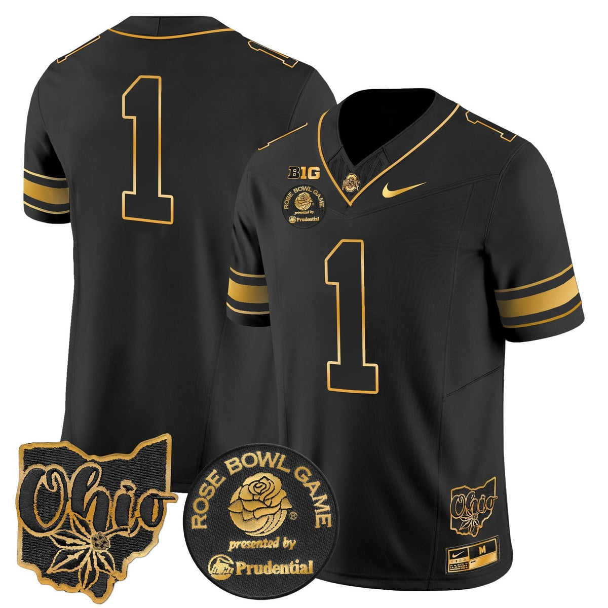 OSB Rose Bowl Gold Vapor Limited Jersey