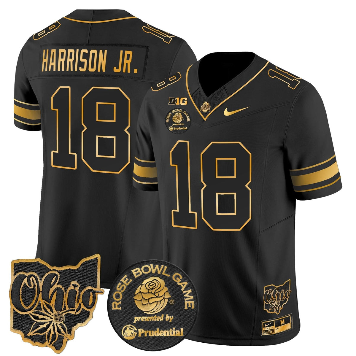 OSB Rose Bowl Gold Vapor Limited Jersey
