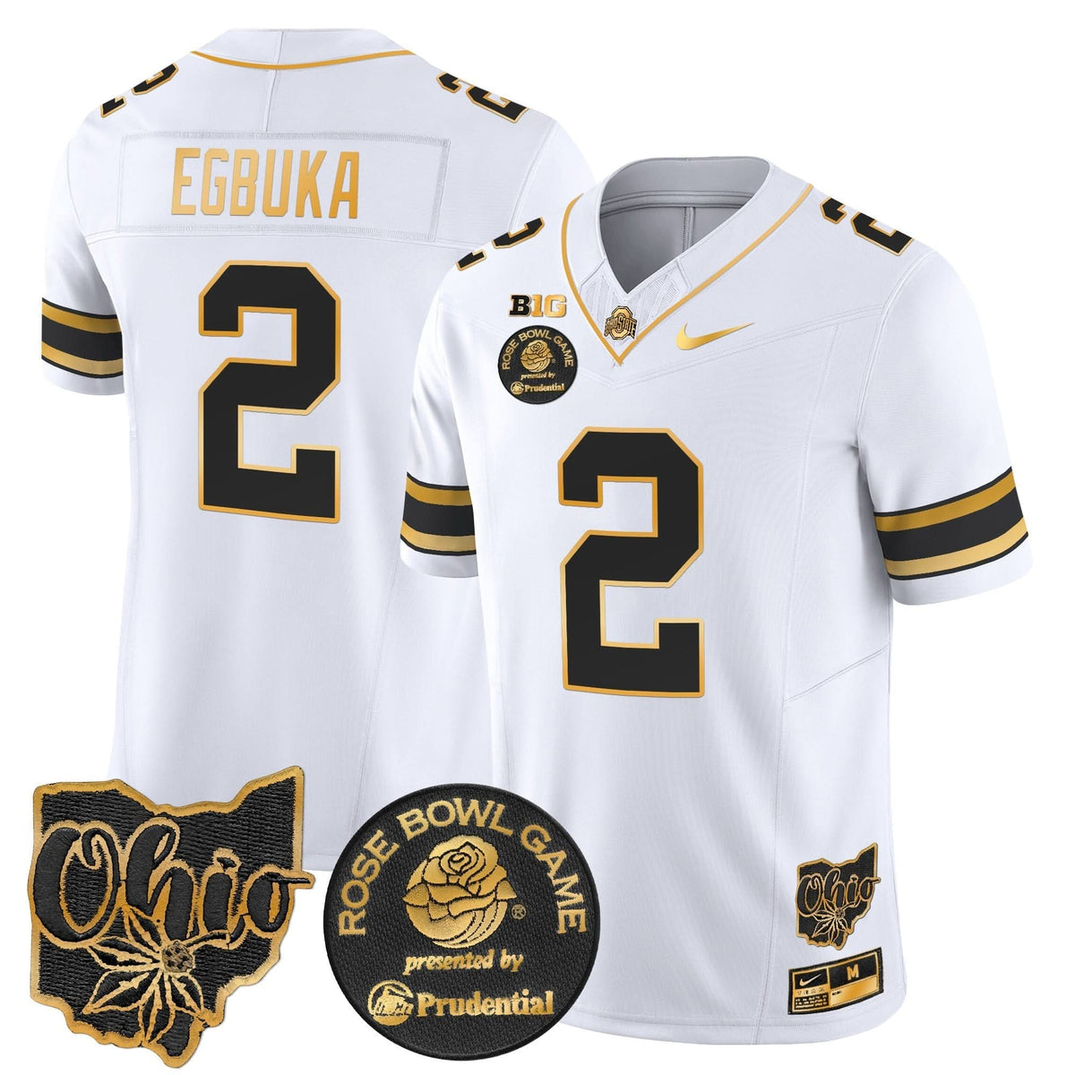 OSB Rose Bowl Gold Vapor Limited Jersey