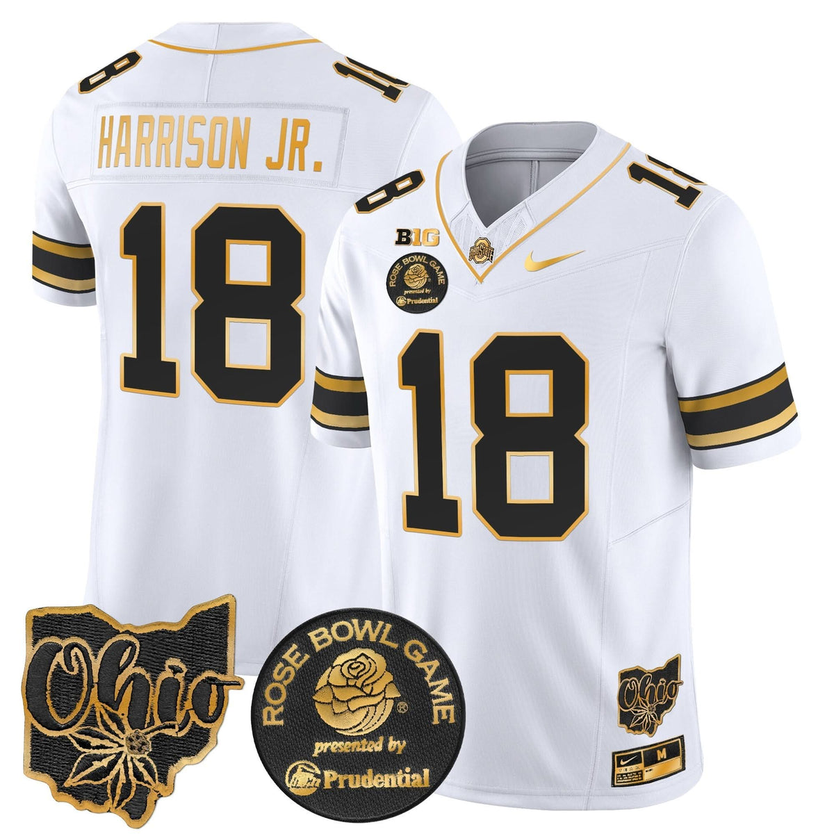 OSB Rose Bowl Gold Vapor Limited Jersey