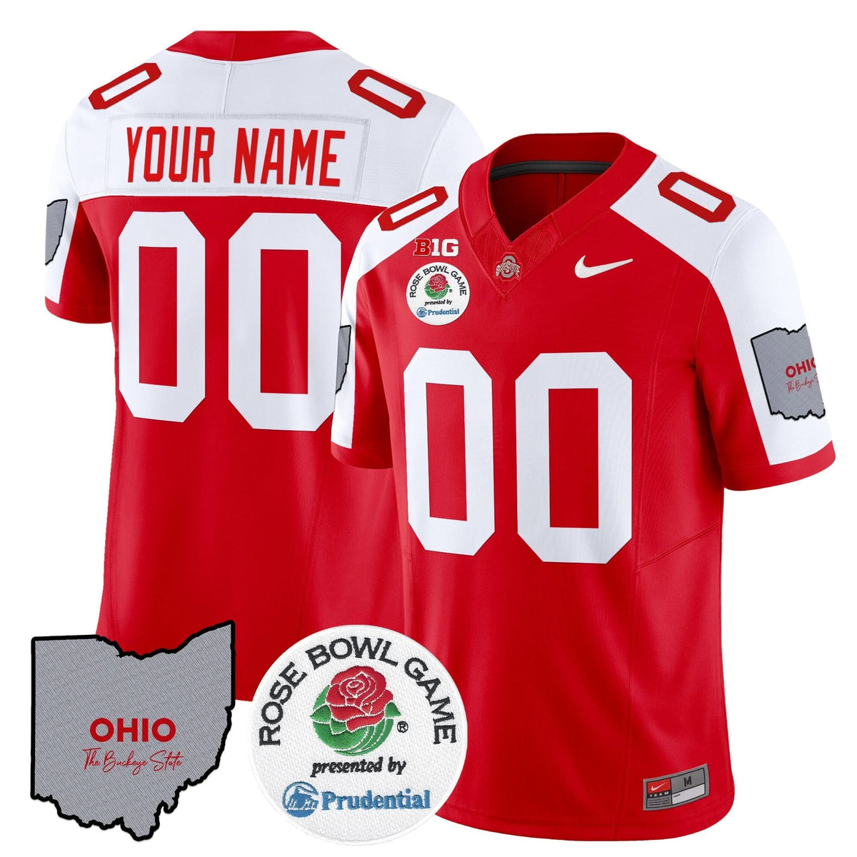 OSB Rose Bowl Vapor Limited Custom Jersey V2