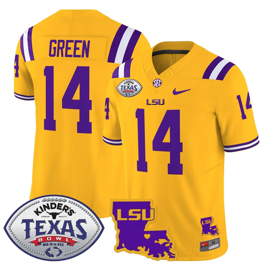 LSU 2024 Texas Bowl Patch Vapor Limited Jersey
