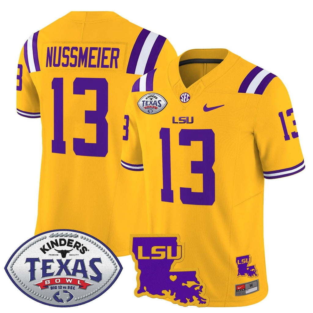 LSU 2024 Texas Bowl Patch Vapor Limited Jersey