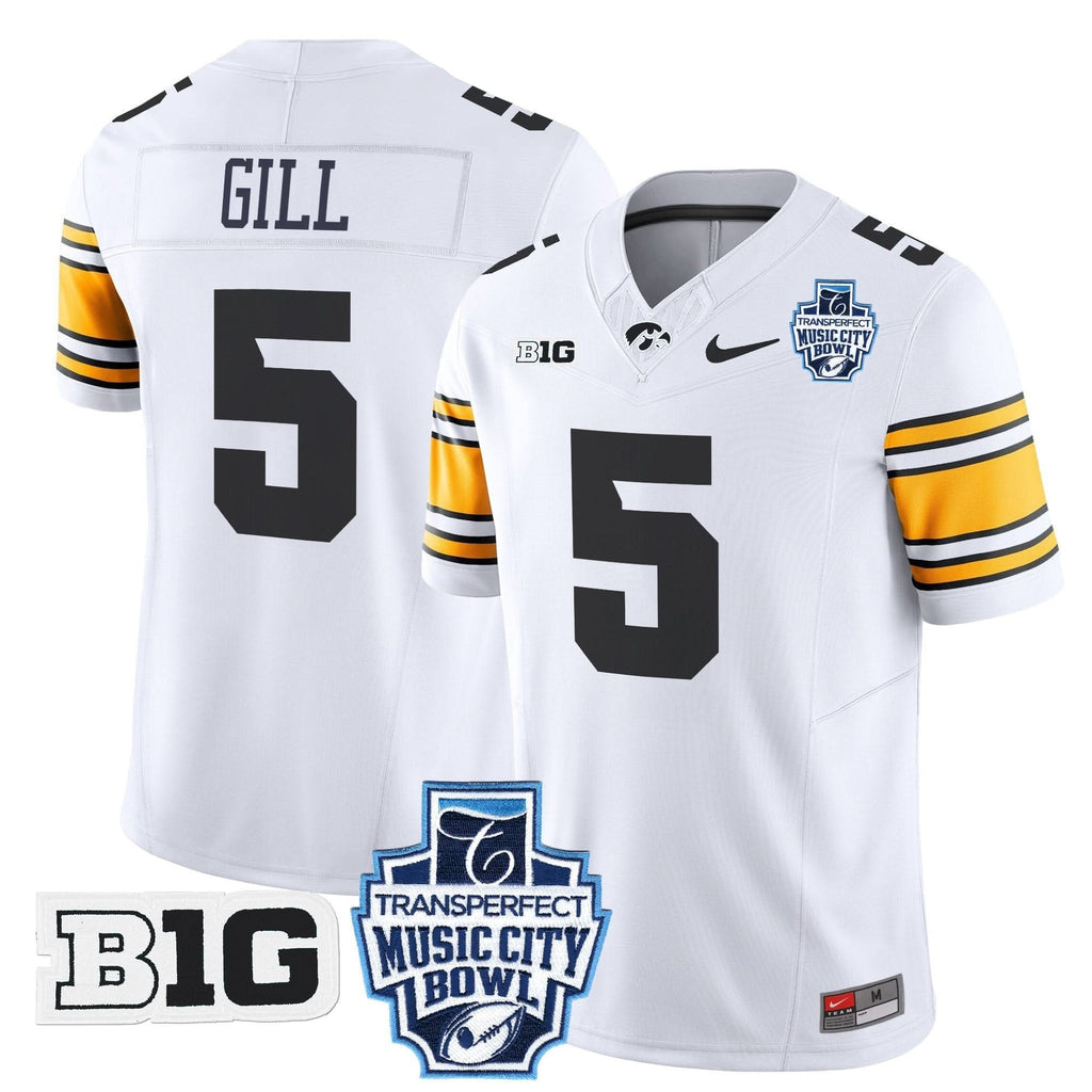 Iowa Hawkeyes 2024 Music City Bowl Vapor Limited Jersey